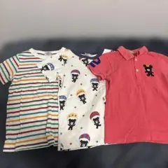 DOUBLE.B Tシャツセット 120サイズ MIKIHOUSE