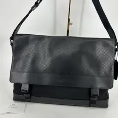 ☆新品未使用☆coach☆コーチ☆レザーショルダーバッグ☆ブラック
