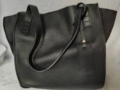 ROSE BUD本革トートバッグ ブラックのサムネイル