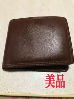 VILLAND 二つ折り財布 ブラウン