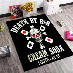 CREAMSODA　クリームソーダ　クロスボーン　スカル　トランプ柄　マット