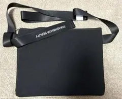 Takashimaya ブラックナイロン サコッシュ ショルダーバッグ バッグ