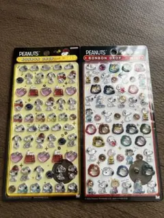 PEANUTS BONBON DROP seal mini 2種セット