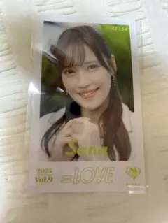 ◎イコラブ　＝LOVE ミニフォトカード　諸橋沙夏　海とレモンティー　vol.9