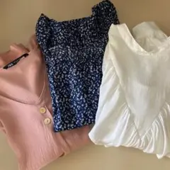 ブラウスおまとめ3点セット