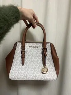 【値下げしました】MICHAEL KORS ロゴプリント ハンドバッグ