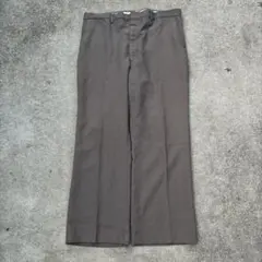 スラックス 太め