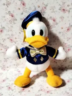 ディズニー 20周年 ぬいば ぬいぐるみバッジ ドナルド