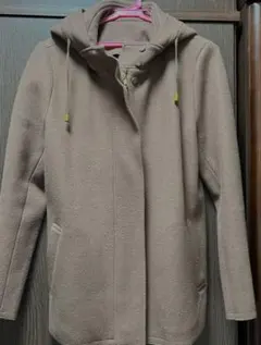 ジップアップジャケット　ウール混　アウター　美品