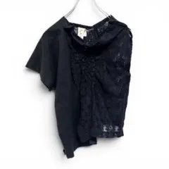 tao COMME des GARCONS 透かし編 アシンメトリー カットソーのサムネイル
