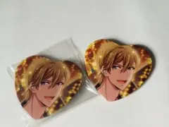 アイナナ　六弥ナギ　缶バッジ　ハート　バレンタイン