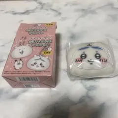 ナガノマーケット　鈴入りおかおマスコット　ハチワレ