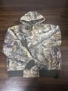 DRI-DUCK 迷彩柄 フード付きジャケット XL