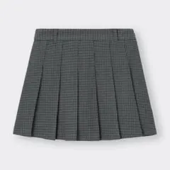 GU プリーツスコート （チェック）　Sサイズ