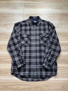 PENDLETON M TO R コラボ オンブレ シャドー チェック シャツ - メルカリ