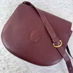 極美品✨カルティエ ショルダーバッグ マストライン フラップ Cドゥ金具