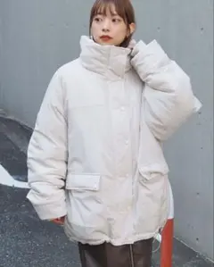 tiptop 白　ダウン　アイボリー