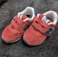 New Balance 313 キッズ スニーカー 16cm レッド
