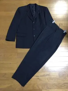 COMME des GARCONS HOMME ウールギャバセットアップネイビー