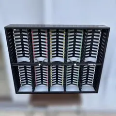 Cassette City スチールラック 黒 約100本収納 Cassette City スチールラック 黒 約100本収納 2025年最新