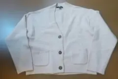 UNIQLO M ライトピンク スフレヤーンカーディガン