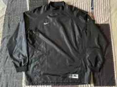 00s XL nike vtg ピステ ブラック 切替 野球 baseball
