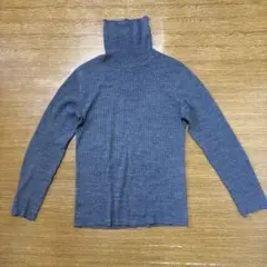 unfettered タートルネック セーター グレー 長袖 アクリル M