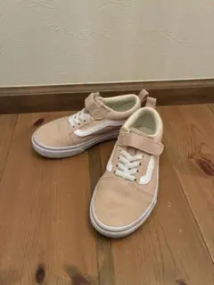 Vans オールドスクール　ピンクベージュ　スニーカー