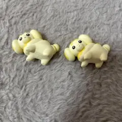 イエローキャラクター フィギュア 2個セット