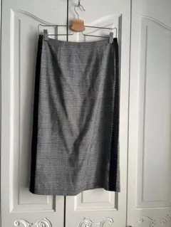 タイトスカート 黒 ひざ丈スカート