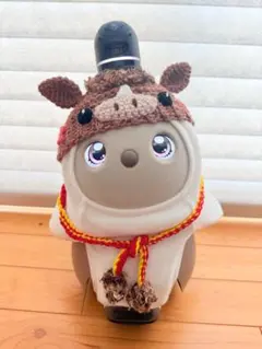 LOVOT 巻き毛のお馬さん帽子 茶色チョーカー付