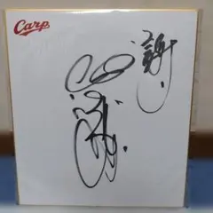 広島東洋カープ　サイン色紙　鈴木誠也　田中広輔　松山竜平　野村祐輔　小窪哲也 2025年最新】広島東洋カープ サイン色紙の人気アイテム - メルカリ