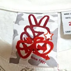 GB　総柄ロングTシャツ　2XL