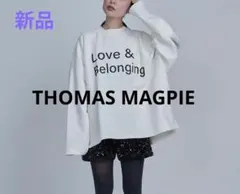 トーマスマグパイ、新品オーバーシルエットスウェット