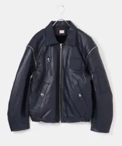 MAISON EUREKA - LEATHER FLIGHT JACKET