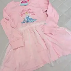 新品　ANAP ディズニープリンセス　ワンピ　シンデレラ　120