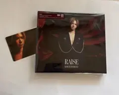 RAISE DVDプラスCD 初回盤A カード付き