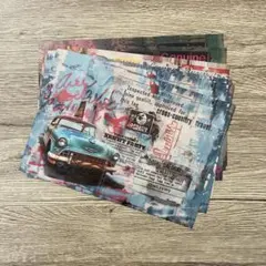 A4デザインペーパーおすそ分けnaco様12枚