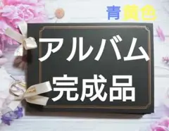 アルバム 仕掛け 完成品 青 黄色