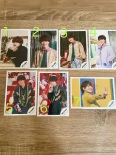 なにわ男子　大橋和也　公式写真7枚セット