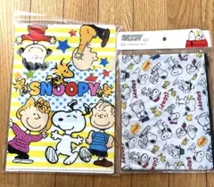 スヌーピー クリアファイル ＆スヌーピーポーチセット