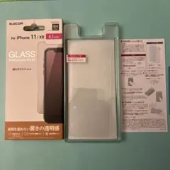 ELECOM iPhone 11/XR ガラスフィルム 6.1インチ