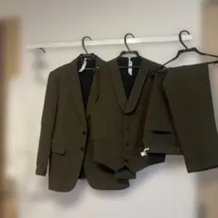 THE URBAN BLANCHE タキシード3ピースセット　カーキ