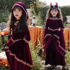 ハロウィン　衣装　悪魔　マント　140