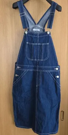 BACK NUMBER サロペットスカート