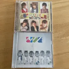 NEWSアルバムpacific 初回限定盤/LIVE 初回盤