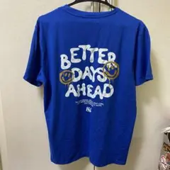 BETTER DAYS AHEAD 半袖Tシャツ M 青