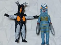ウルトラ怪獣　バルタン星人　ゼットン　14cm　ウルトラマン　ソフビ　フィギュア