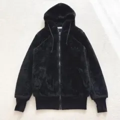 ジュリアーノジュリ　ボアパーカー　ジップパーカー　フード　もこもこ