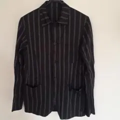 ブラックストライプ テーラードジャケット